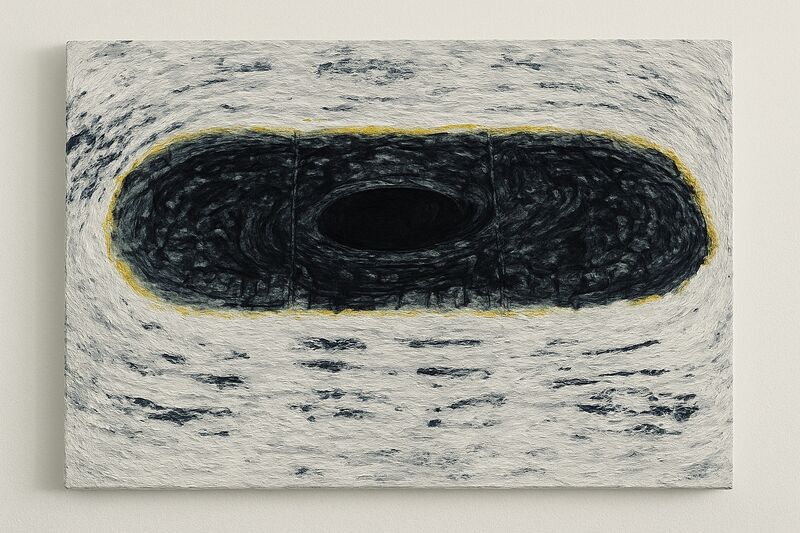 Circle Point - a Paintings by Natanal Hyun Kim